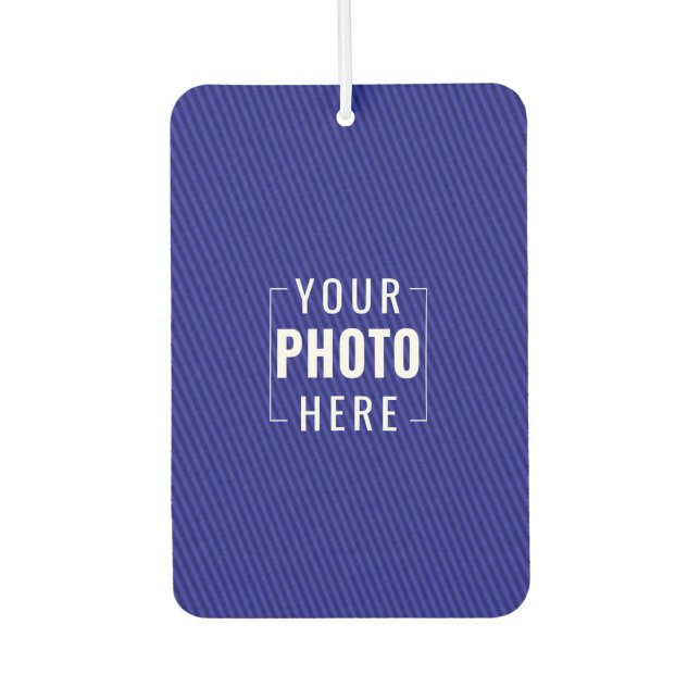 Désodorisant Pour Voiture Rectangle de portrait personnalisé (Devant)