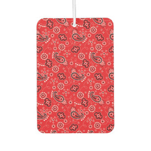 Désodorisant Pour Voiture Red Bandana Heart Car Cadeau Amusant Air Freshener