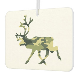 Désodorisant Pour Voiture Reindeer / Caribou Woodland Camouflage / Camo