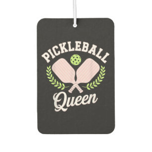 Désodorisant Pour Voiture Reine de pickleball Joueuse de pickleball drôle