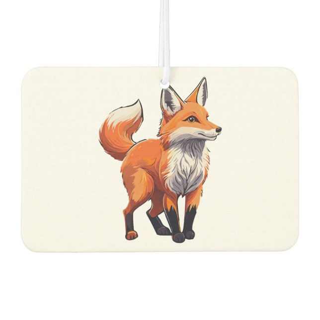 Désodorisant Pour Voiture Renard roux (Devant)