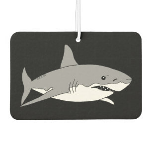 Désodorisant Pour Voiture requin gris cool