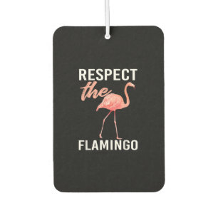 Désodorisant Pour Voiture Respect Du Flamant rose Amoureux du Flamant rose