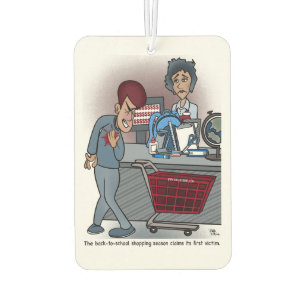 Désodorisant Pour Voiture Retour À L'École Shopping Air Freshener