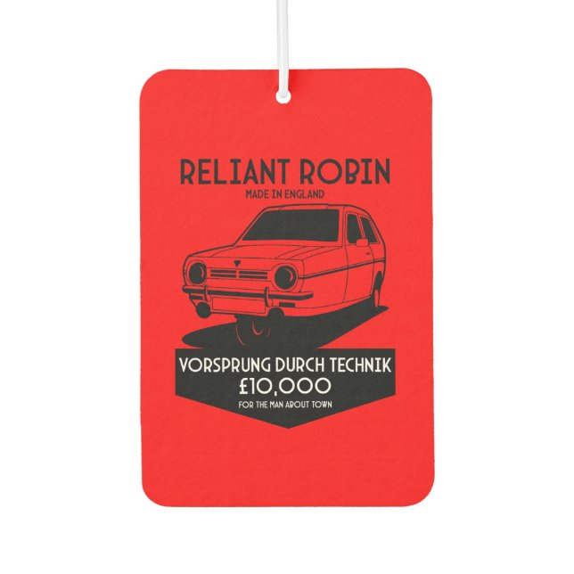 Désodorisant Pour Voiture Robin Reliant Trois Roues (Devant)