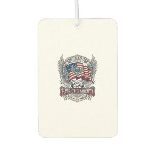 Désodorisant Pour Voiture Rocker du bandana patriotique Méta musique Old Glo