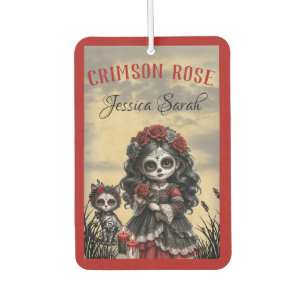 Désodorisant Pour Voiture Romance Sombre_ Rose Cramoisie