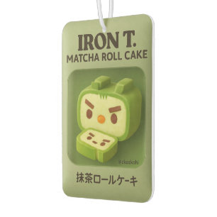 Désodorisant Pour Voiture Roulé au matcha Iron T. : Snack japonais Art Air F