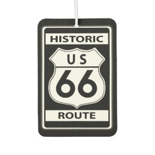 Désodorisant Pour Voiture Route 66 Historic Air Freshener