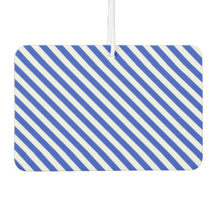 Désodorisant Pour Voiture Royal Blue Combination Stripes par Shirley Taylor
