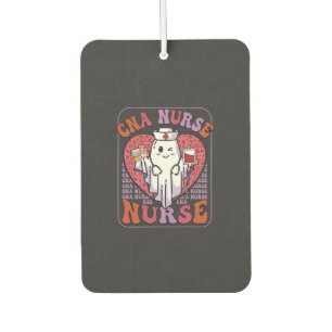Désodorisant Pour Voiture Sac infirmière Cna Halloween fantôme stéthoscope s