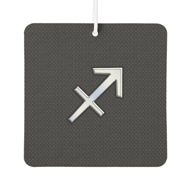 Désodorisant Pour Voiture Sagittarius moderne Zodiac Sign on Snake Skin (Devant)