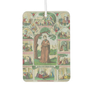 Désodorisant Pour Voiture Saint Brigid d'Irlande