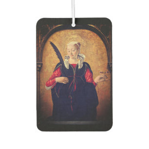 Désodorisant Pour Voiture Sainte Lucie par Francesco del Cossa