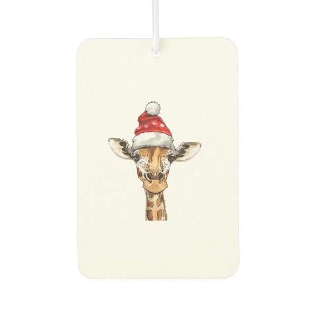 Désodorisant Pour Voiture Saison Noël Noël Noël Giraffe (Devant)