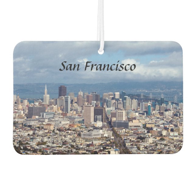 Désodorisant Pour Voiture San Francisco Car air freshener (Devant)