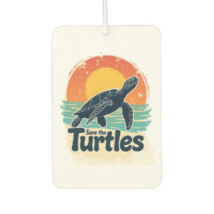 Désodorisant Pour Voiture Sauvez Les Tortues Droits Des Animaux Tortue De Me