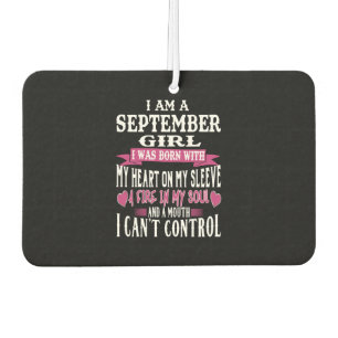 DÉSODORISANT POUR VOITURE SEPTEMBRE BORN GIRL FIRE