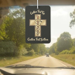 Désodorisant Pour Voiture Serpent sur Croix