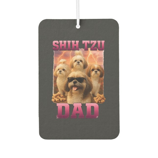 Désodorisant Pour Voiture Shih Tzu    (Devant)