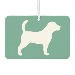 Désodorisant Pour Voiture Silhouette de Beagle