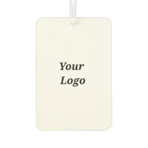 Désodorisant Pour Voiture Simple logo personnalisé élégant minimal ici entre