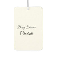 SIMPLE MINIMAL.CUTIE ADD NAME BABY baby shower Thr