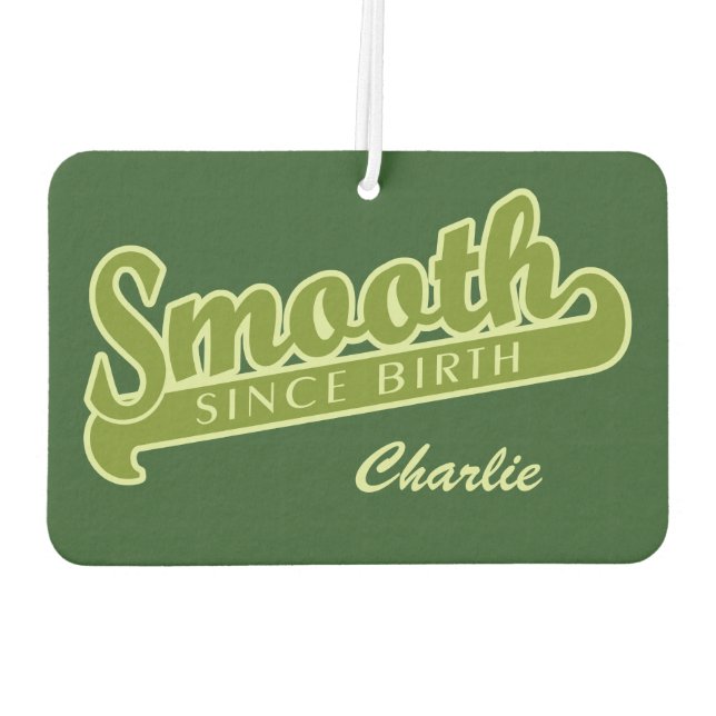 Désodorisant Pour Voiture SMOOTH voiture personnalisée air fraicheur (Dos)