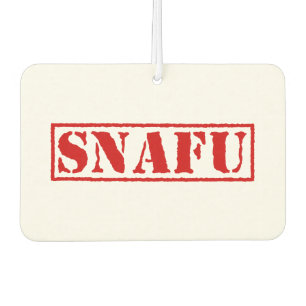 DÉSODORISANT POUR VOITURE SNAFU
