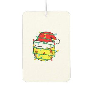 Désodorisant Pour Voiture Softball de Noël