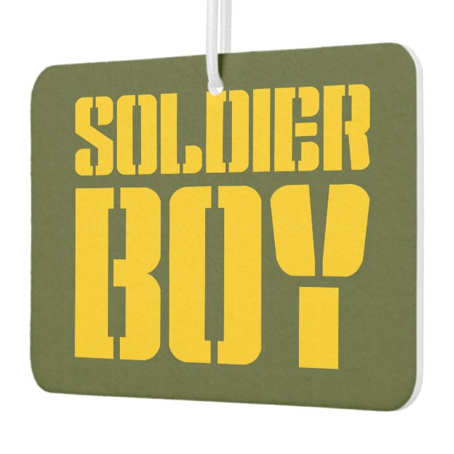 DÉSODORISANT POUR VOITURE SOLDIER GARY (Gauche)