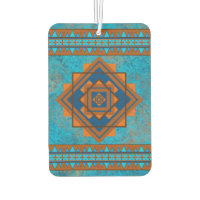 Southwest Mountain Peak Turquoise Design géométriq