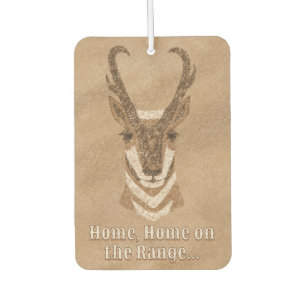 Désodorisant Pour Voiture Southwest Pronghorn Antelope Head Personnalisé