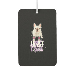 Désodorisant Pour Voiture Sparkle French Bulldog Pour Amoureux des chiens Ma