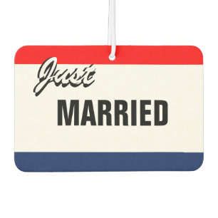 Désodorisant Pour Voiture Style de concession Signalisation Marié