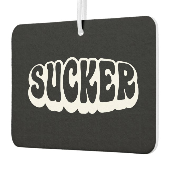 DÉSODORISANT POUR VOITURE SUCKER (Gauche)