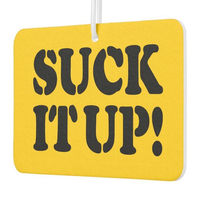 DÉSODORISANT POUR VOITURE SUIS-LE ! (Gauche)