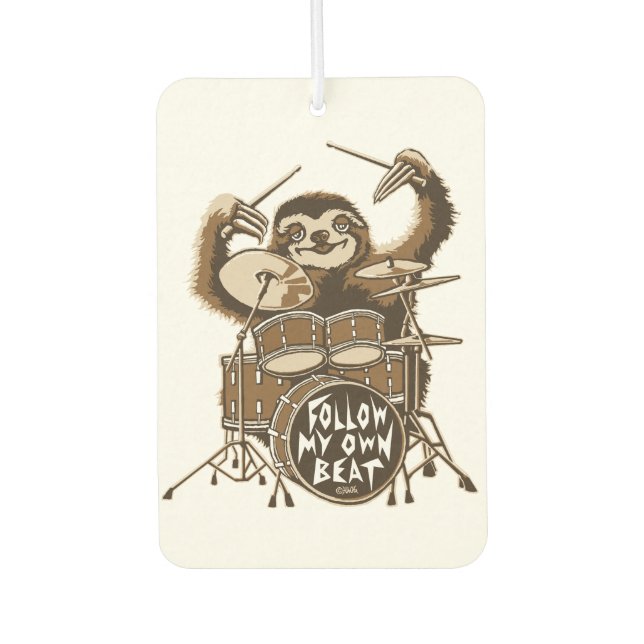 Désodorisant Pour Voiture Suivez mon propre rythme (Devant)