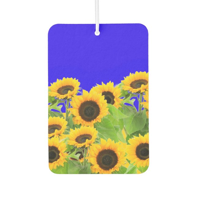Désodorisant Pour Voiture Sunflower Car Air Freshener (Devant)