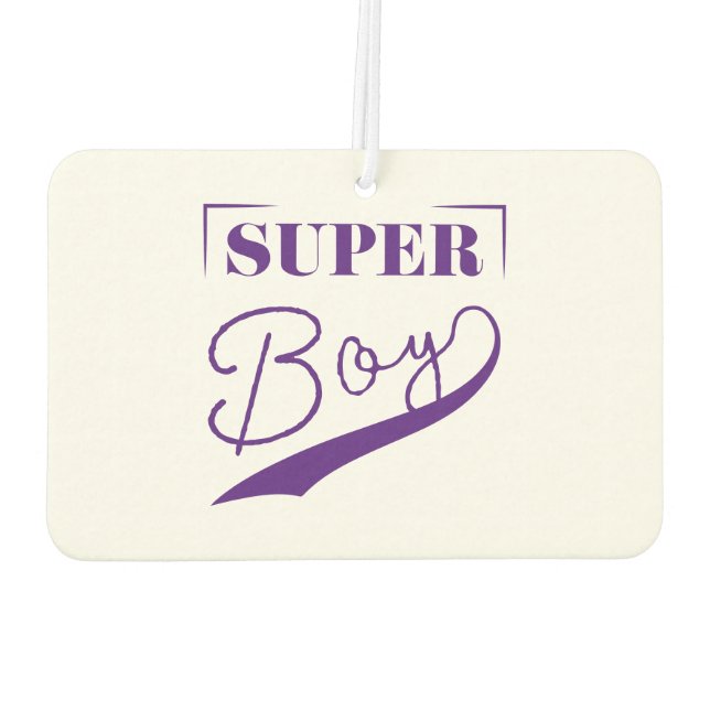 Désodorisant Pour Voiture Super Boy (Dos)