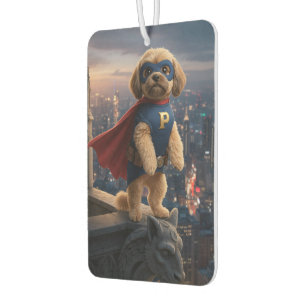 Désodorisant Pour Voiture Super Shih Tzu, Cadeau de chien héros Gardien de l