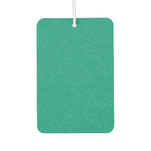Désodorisant Pour Voiture Surface texturisée sarcelle avec un motif subtil t
