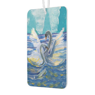 Désodorisant Pour Voiture Swans "Art by Kids"