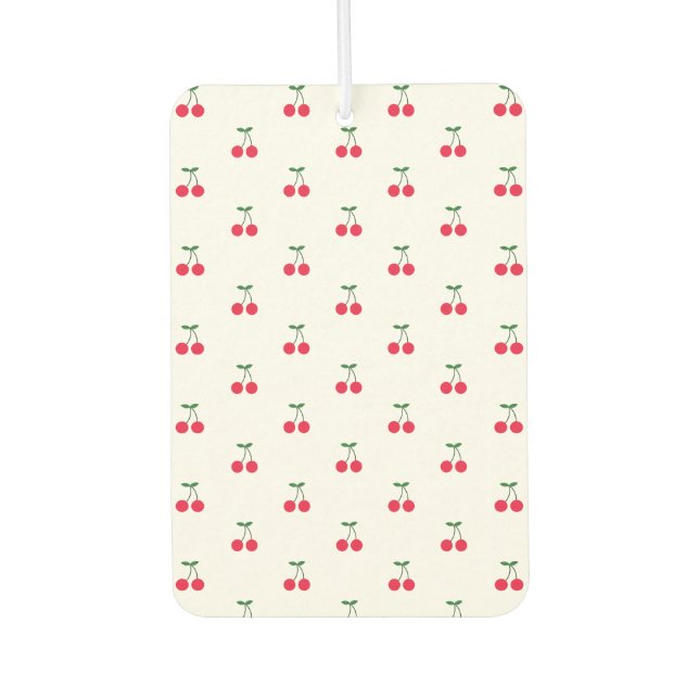 Désodorisant Pour Voiture Sweet Cherry Motif Air Freshener (Devant)
