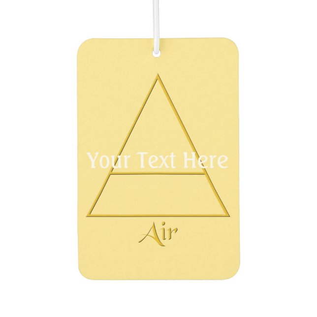 Désodorisant Pour Voiture Symbole d'élément d'air de Falln Pagan (Devant)