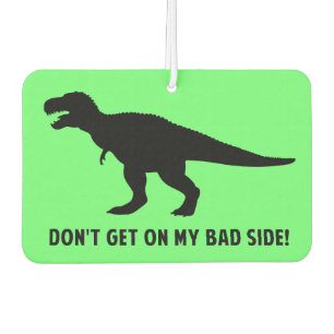 Désodorisant Pour Voiture T-Rex : Ne montez pas de mon mauvais côté !