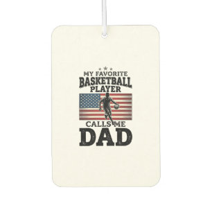 Désodorisant Pour Voiture T-Shirt à gravure vintage patriotique pour papa de