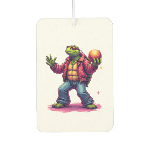 Désodorisant Pour Voiture T-shirt Disco Tortue esthétique