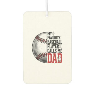 Désodorisant Pour Voiture T-Shirt Graphique Gravure Vintage Papa Baseball_1