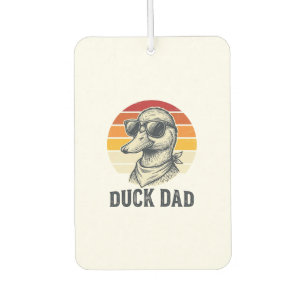 Désodorisant Pour Voiture T-shirt vectoriel lunettes de soleil canard vintag
